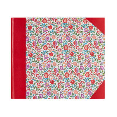 Landscape Photo Album made with Liberty Fabric
