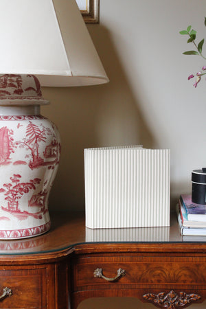 Linen Stripe Square Photo Album