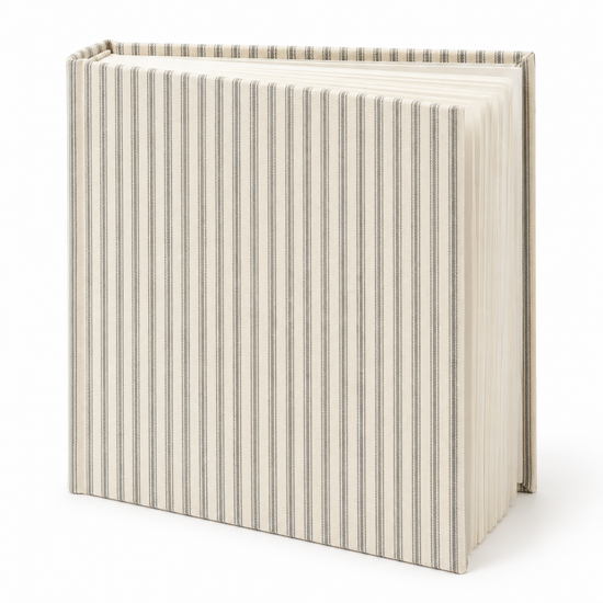 Linen Stripe Mini Square Photo Album