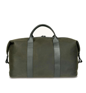 The Cavendish Waxed Canvas & Leather Weekender