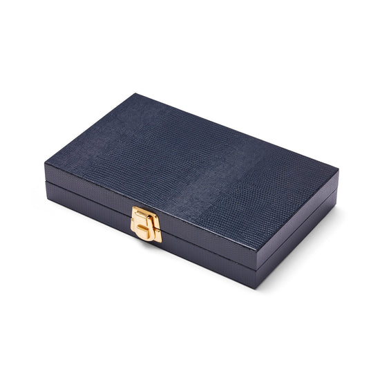 Luxury Dominoes Set with Embossed Case – Personalised Family Game