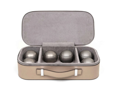 Luxury Leather Pétanque (Boules) Game Set