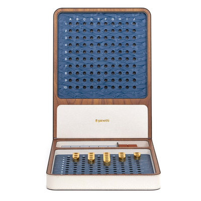 Luxury Leather Battleship Game