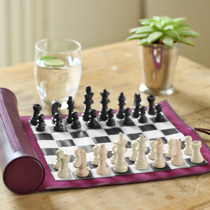 Lazy Days Large Travel Chess Set