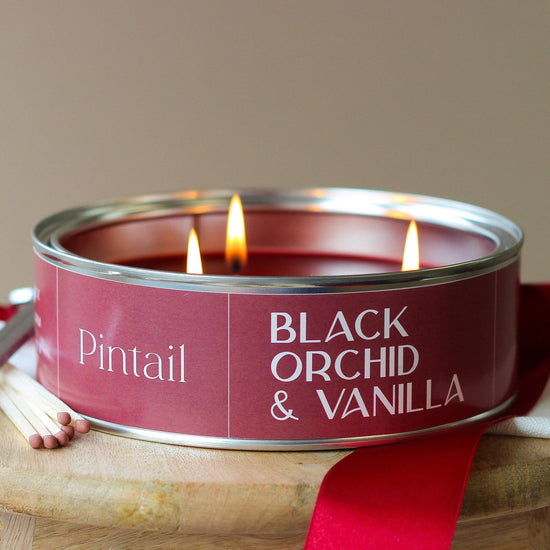 Black Orchid & Vanilla Triple Wick Candle