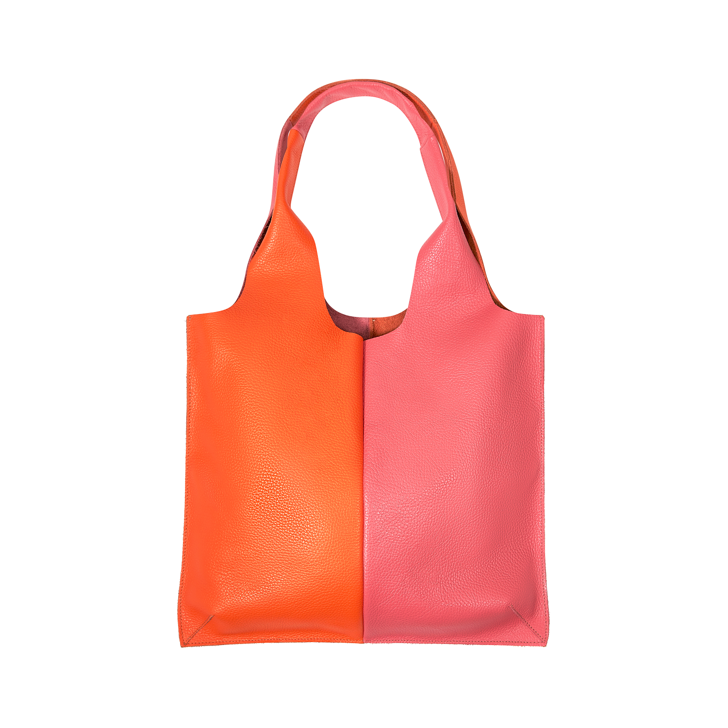 Pink and Orange Tote Bag Noble Macmillan
