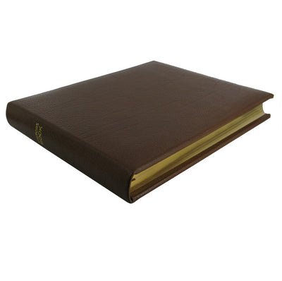 Marlborough Plain Landscape Leather Visitors Book