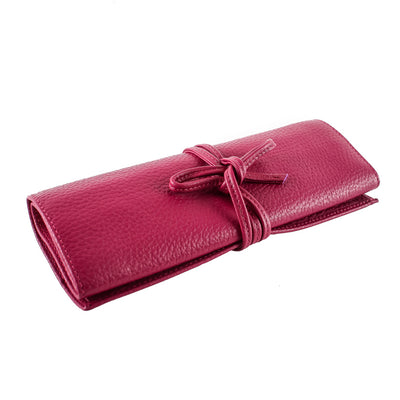 Leather Jewellery Roll
