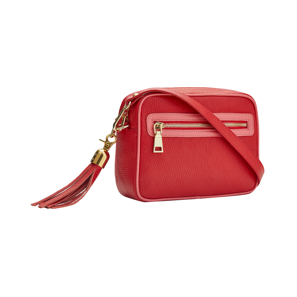 Red & Pink Cross Body Bag Noble Macmillan