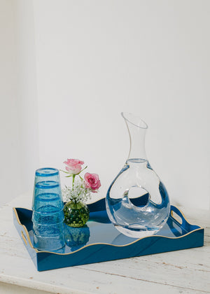 Slant Cut Oval Decanter
