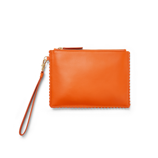 Scalloped Mini Pouch