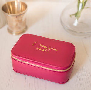I Love You Travel Jewellery Box