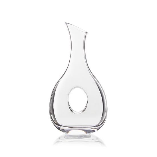 Slant Cut Oval Decanter