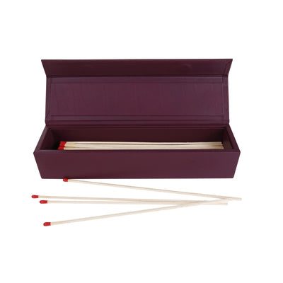 Luxury Matchbox in Cyclamen