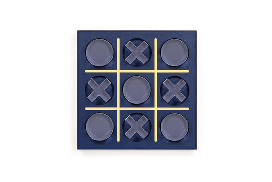 Luxury Leather Boston Tic Tac Toe – Handcrafted by Pinetti
