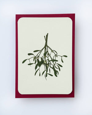 Mistletoe Christmas Greeting Card | Christmas Card