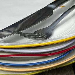 Statement Plate - 'always be polite to the chef.'