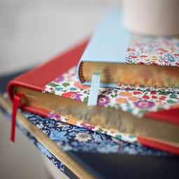 Medium Plain Journal made with Liberty Fabric