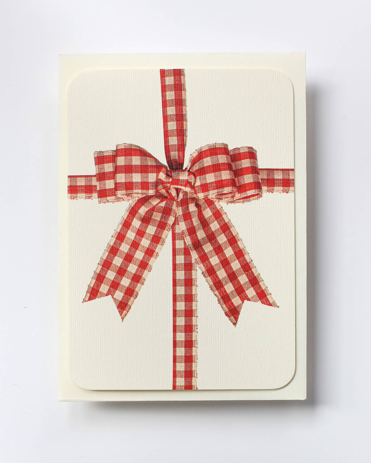 Gingham Bow Greeting Card | Birthday Card | Luxury Cards