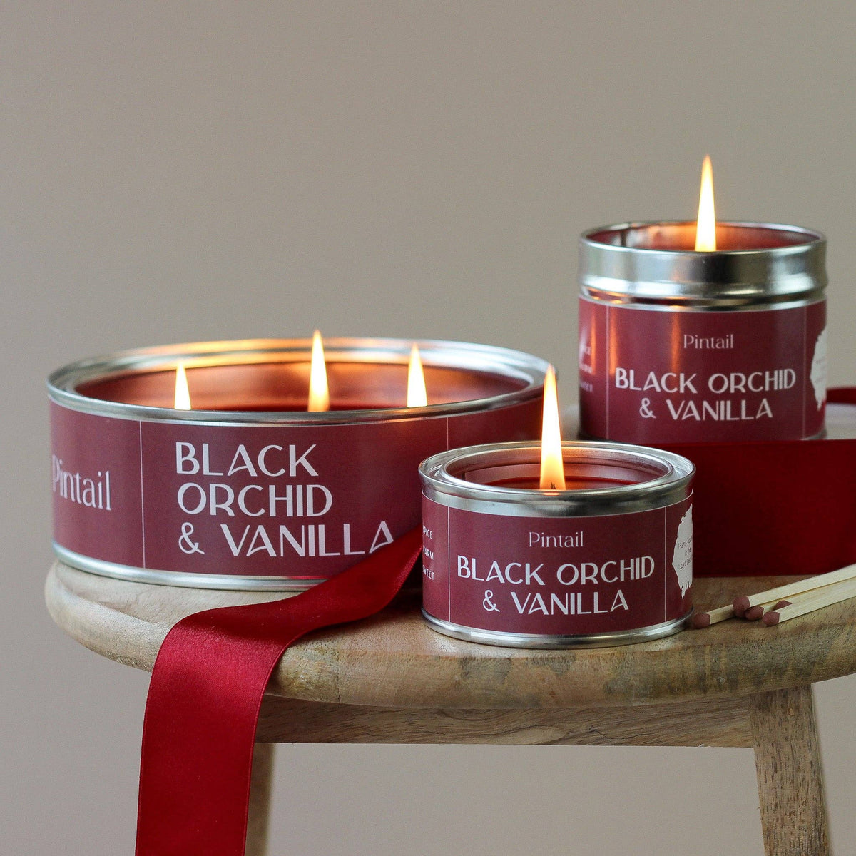 Black Orchid & Vanilla Triple Wick Candle