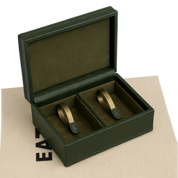 Box of Cards in Hunter Green