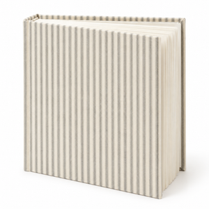Linen Stripe Mini Square Photo Album
