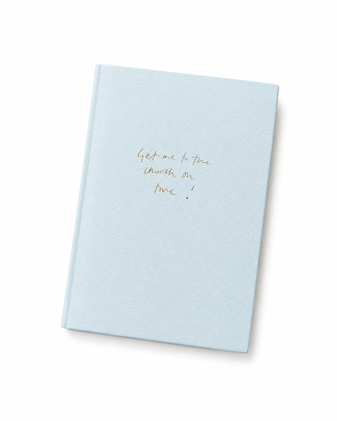 'Get me to the church on time!' Journal