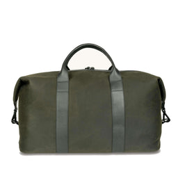 The Cavendish Waxed Canvas & Leather Weekender