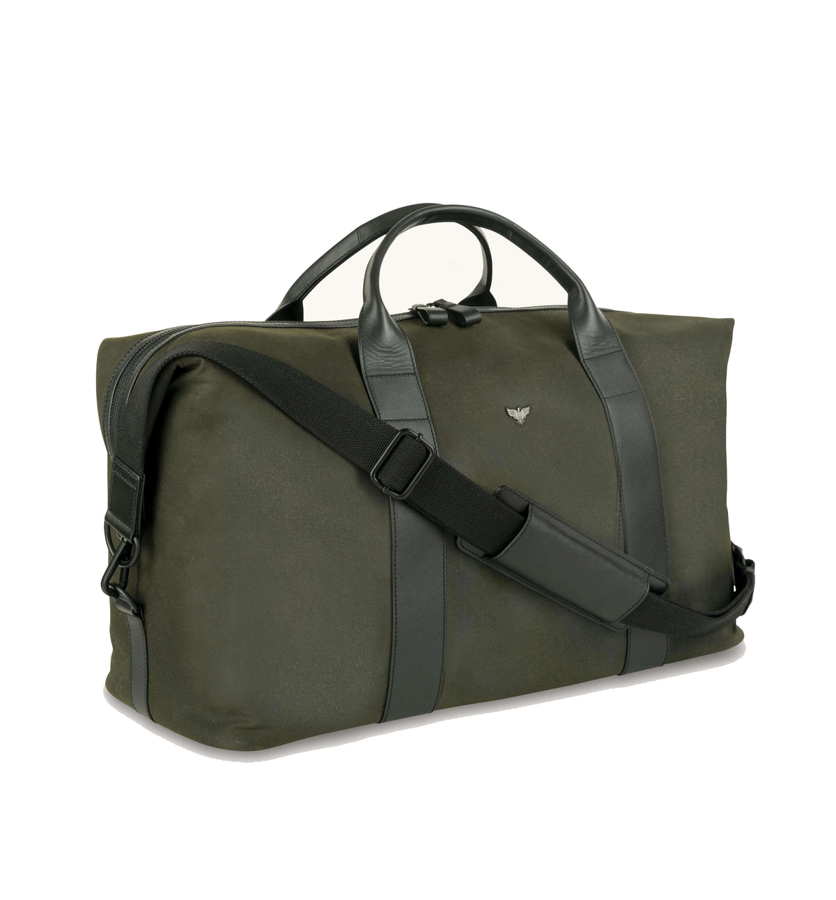 The Cavendish Waxed Canvas & Leather Weekender