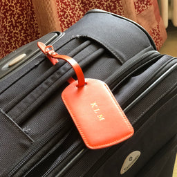 Chelsea Leather Luggage Tag