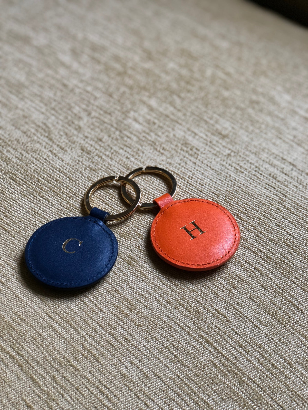 Chelsea Round Keyring