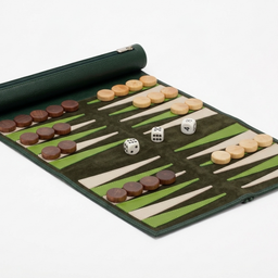 Luxury Leather Travel Backgammon Sets