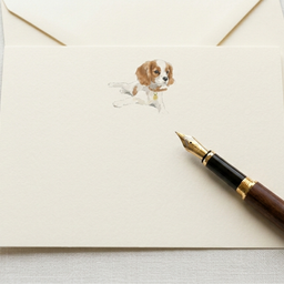 Dog Portrait Correspondence Cards