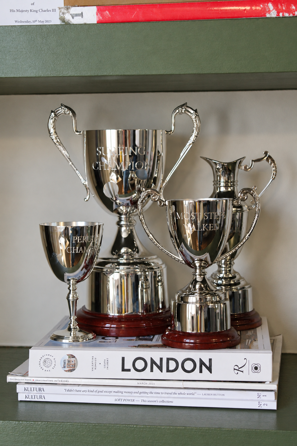 The Winner's Goblet – Personalised Champion's Trophy