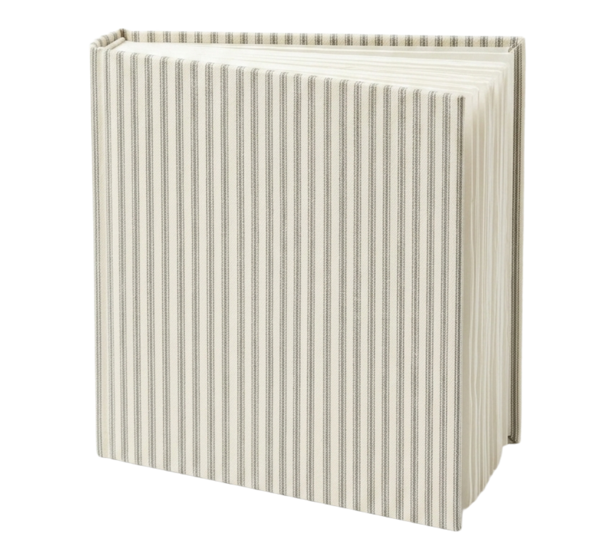 Linen Stripe Square Photo Album