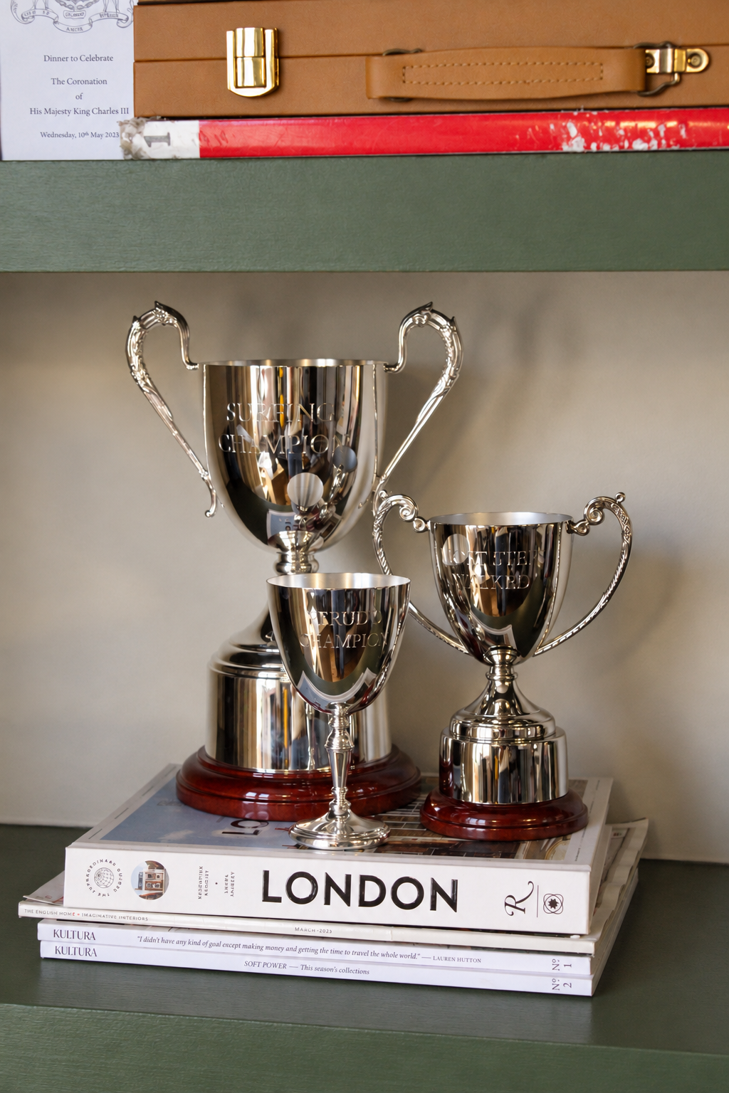 The Grand Challenge Cup – Personalised Silver-Plated Trophy