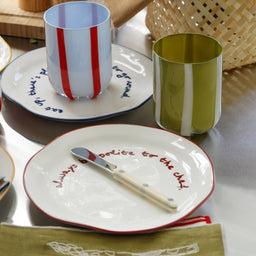 Statement Plate - 'these dishes won't wash themselves.'