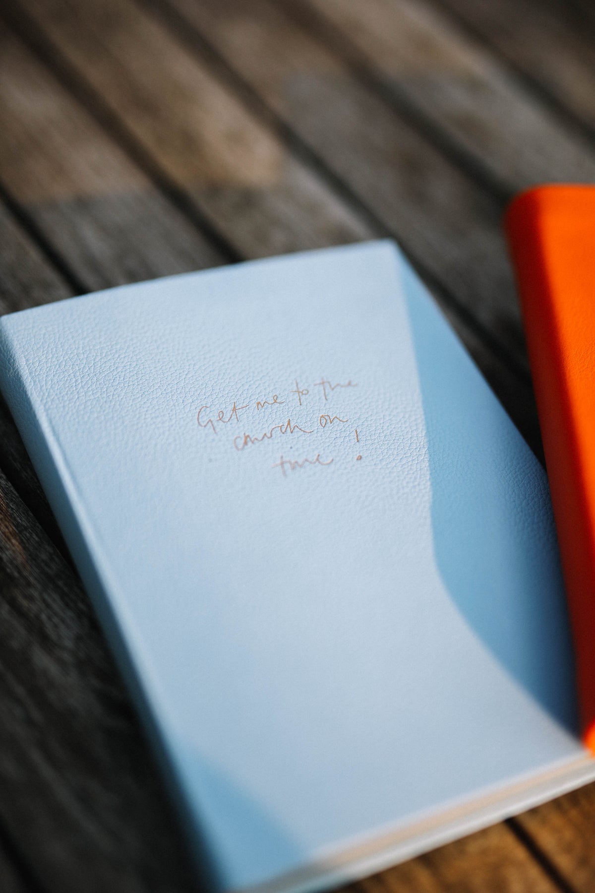 'Get me to the church on time!' Journal
