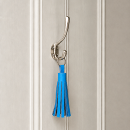 Leather Tassel Keyring & Bag Charm
