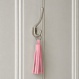 Leather Tassel Keyring & Bag Charm