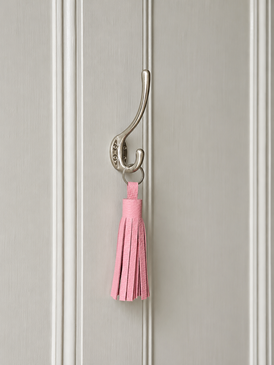 Leather Tassel Keyring & Bag Charm