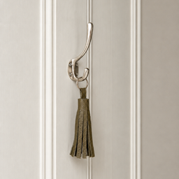 Leather Tassel Keyring & Bag Charm