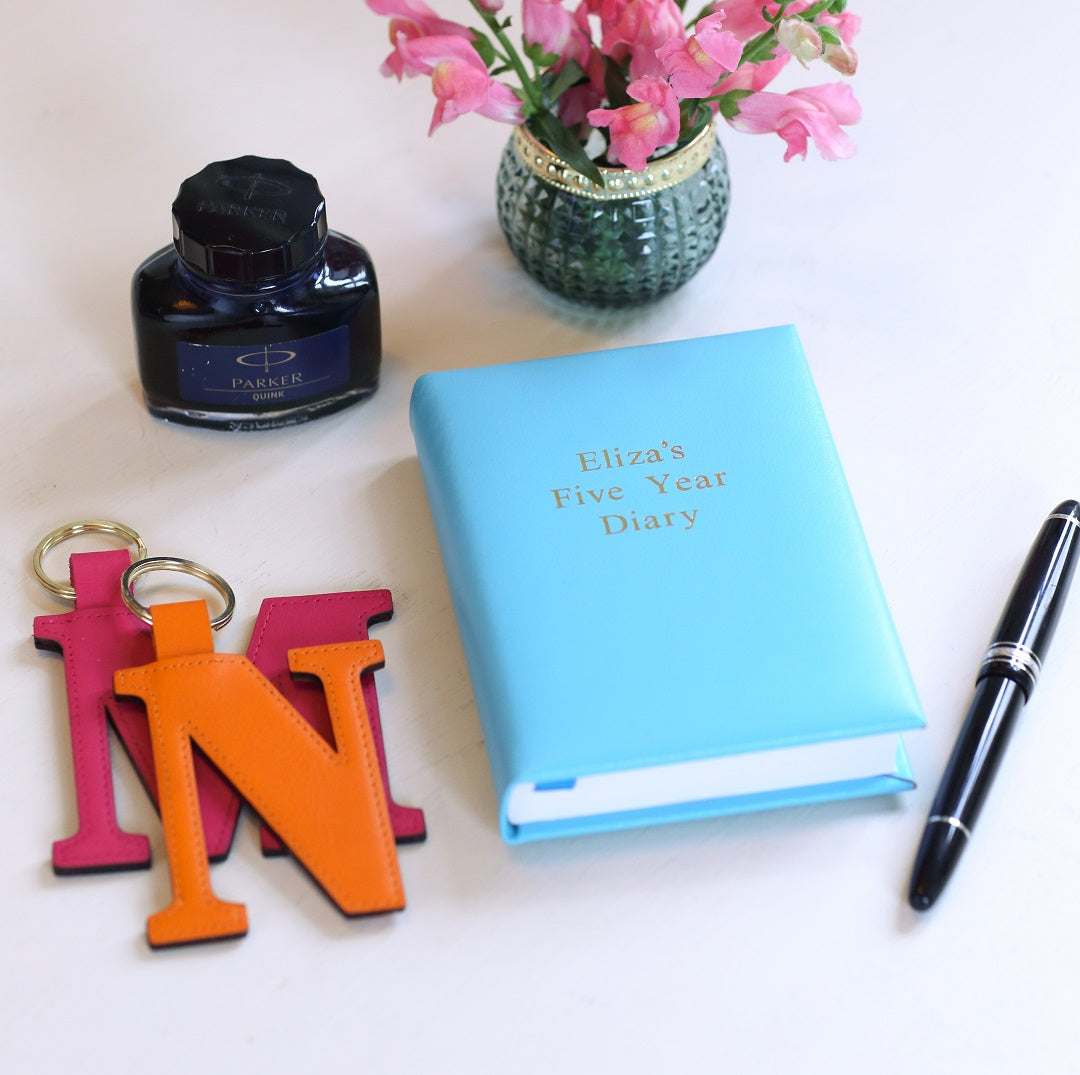 Turquoise Five Year Diary – Noble Macmillan