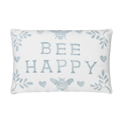 Bee Happy Lavender Pillow