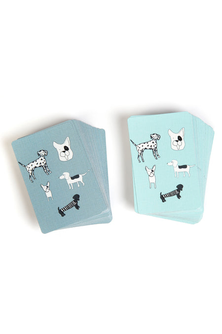 Jakki Doodles Cards Set - Blue dogs
