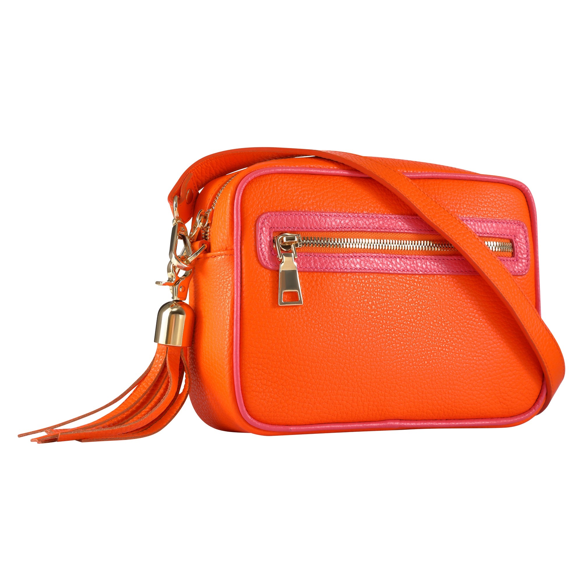 Pink & Orange Cross Body Bag – Noble Macmillan