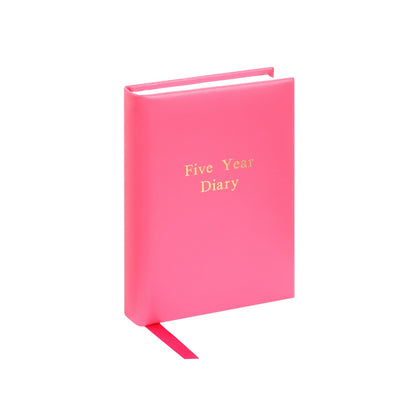 Pink Five Year Diary