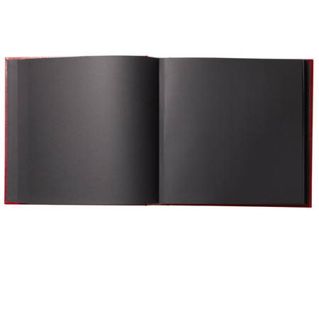 Jubilee Black Page Large Square 70 Page Photo Album