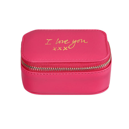 'I Love You' Trinket Box in Pink