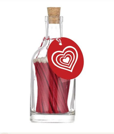 Heart Bottle Matches